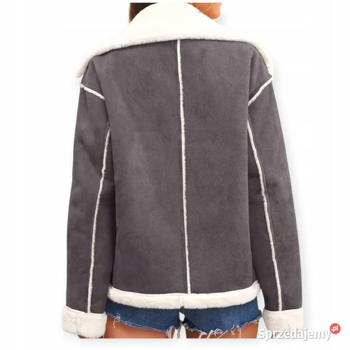 Kurtka zamszowa ocieplana rozmiar lbiust 114 Inny rodzaj łódzkie Pątnów sprzedam