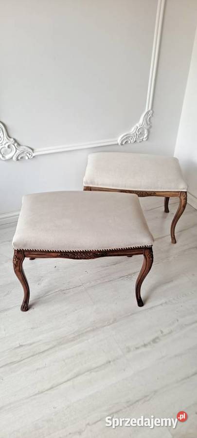 Stylowa pufa podnóżek stołek siedzisko taboret Szczecin