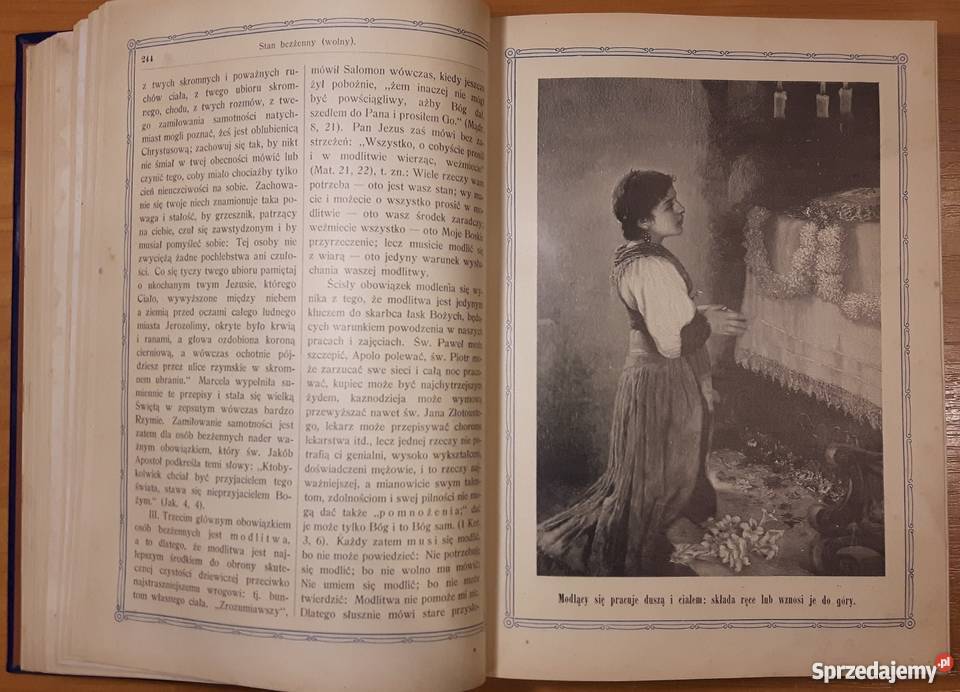 Prawidła Życia Chrześcijańskiego Mikołów 1911 Antykwariat Dobrzeń Mały