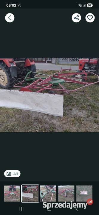 Sprzedam zgrabiarke class Claas Lubliniec