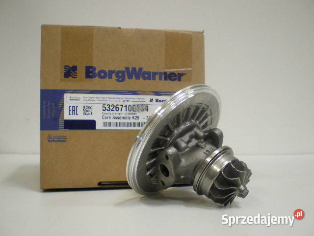 Nowy rdzeń CHRA BorgWarner KKK 53267100084 mazowieckie Siedlce