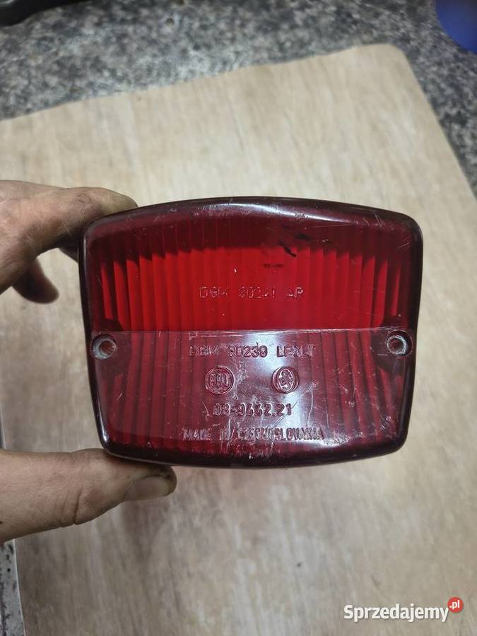 Szkło tylniej lampy jawa cz 175 350 Motoryzacja sprzedam