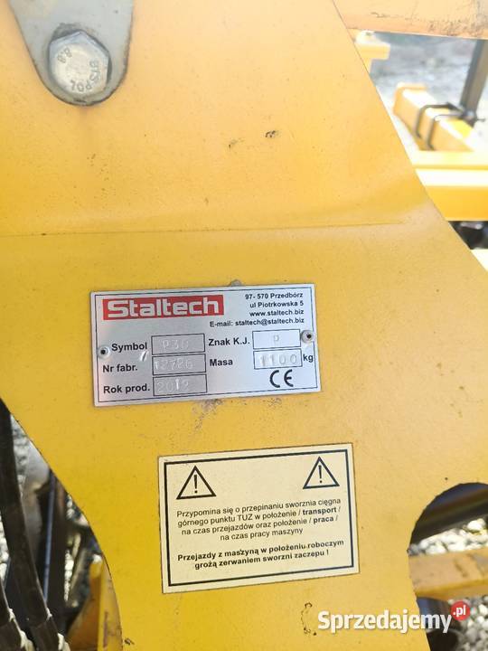 Agregat uprawowo siewny staltech Fajsławice