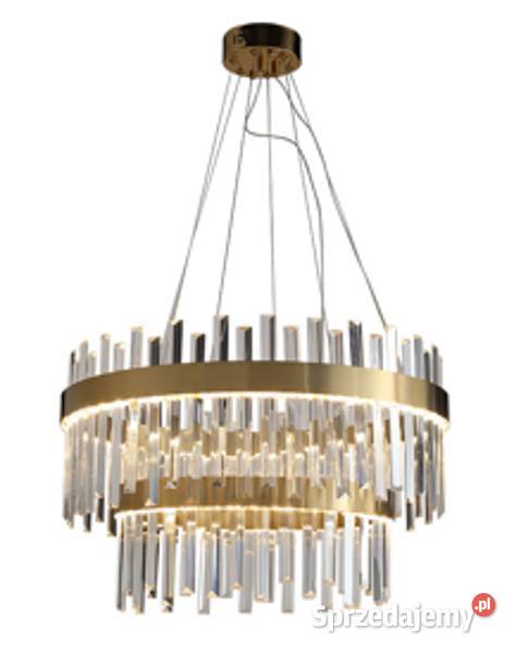 Napoka dwurzędowy żyrandol kryształowy 60 Katowice