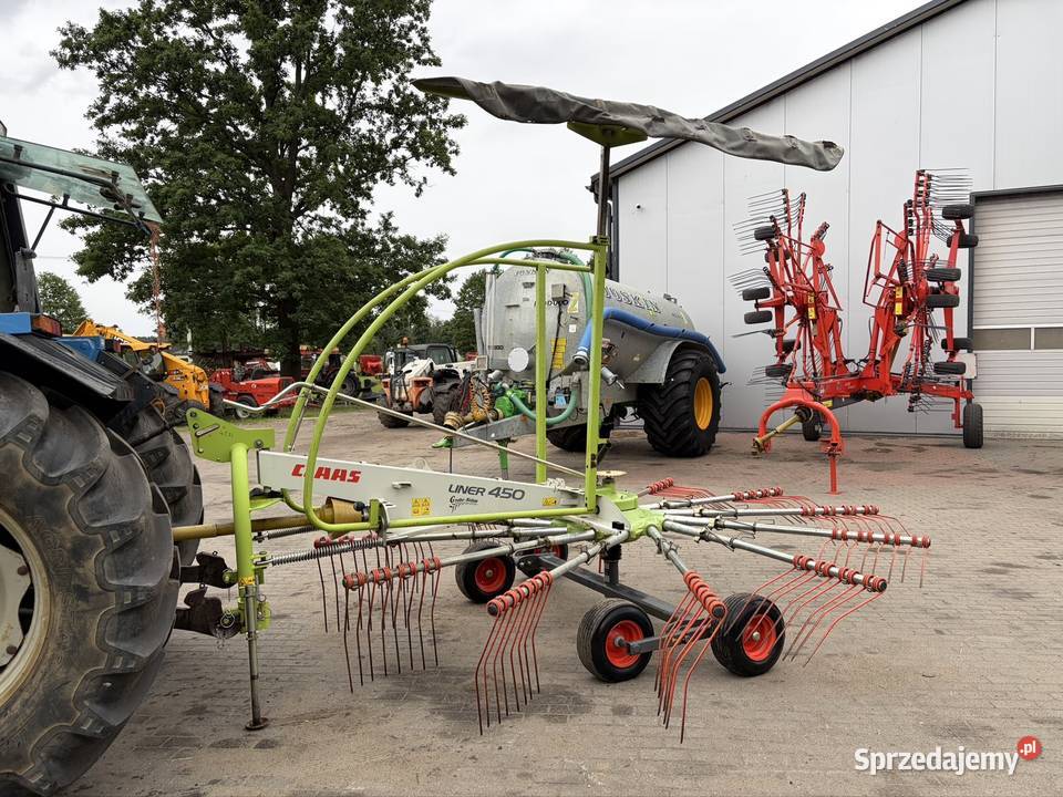 Zgrabiarka karuzelowa Claas Liner 450 Zgrabiarki i przetrząsacze Myszyniec sprzedam
