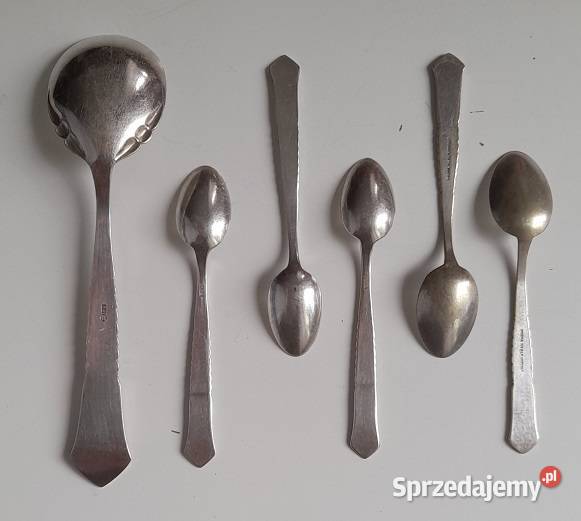 Vintage sztućce skandynawskie sygnowane 9 sztuk pomorskie Rotmanka sprzedam