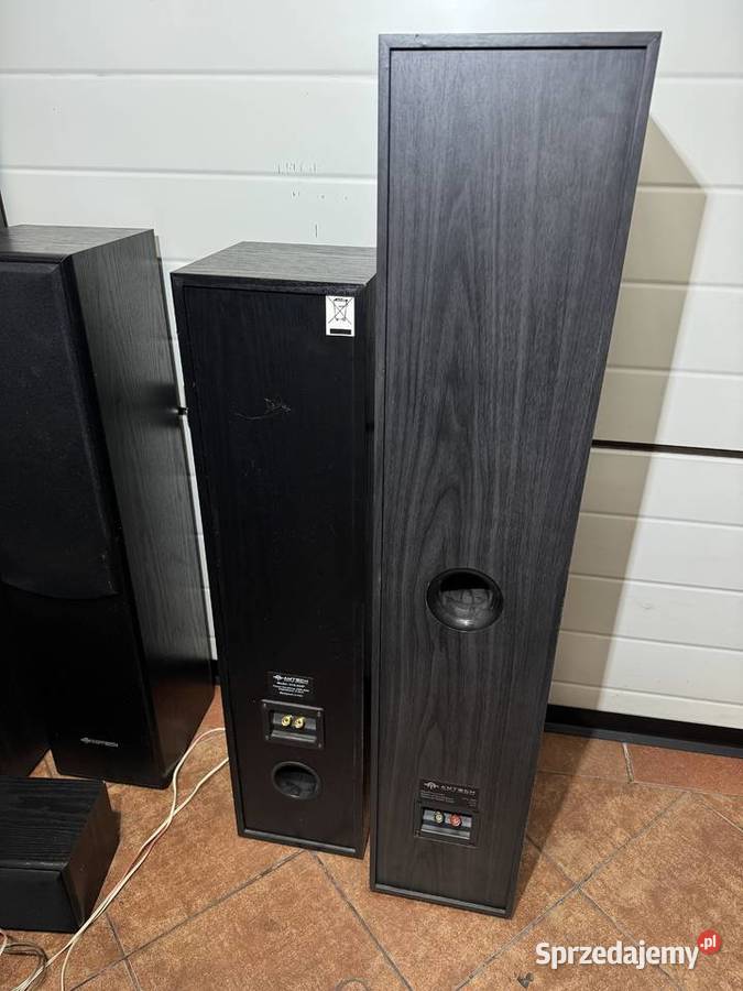 Zestaw głośniki kolumny AMTECH 61 czarne Świętochłowice