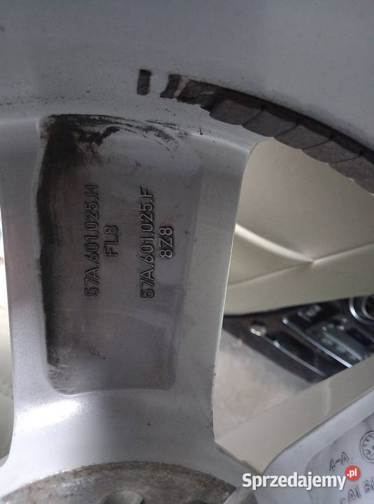 kpl kół alu 5x112 22555r17 vw seat skoda audi Wałbrzych