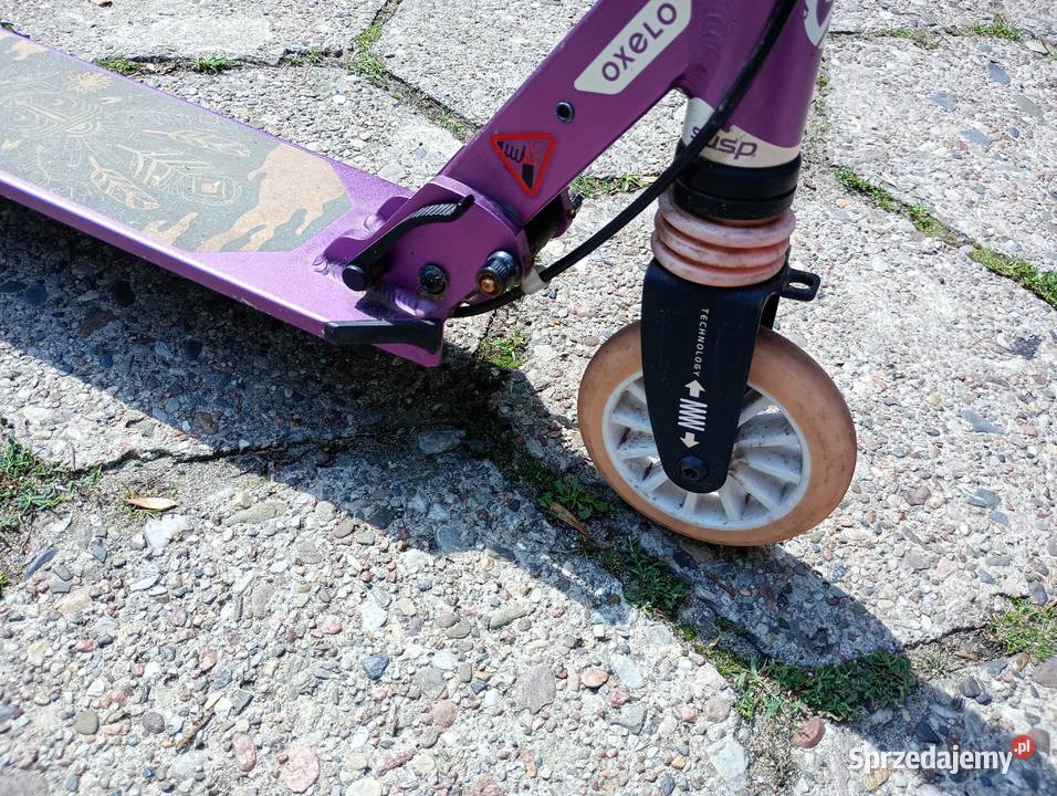 Hulajnoga dzieci Mid 5 fioletowa mazowieckie Warszawa sprzedam