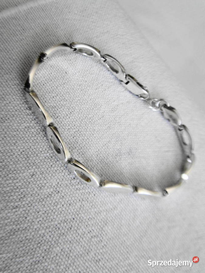 Solidna bransoleta 199 gr srebra 925 Warszawa
