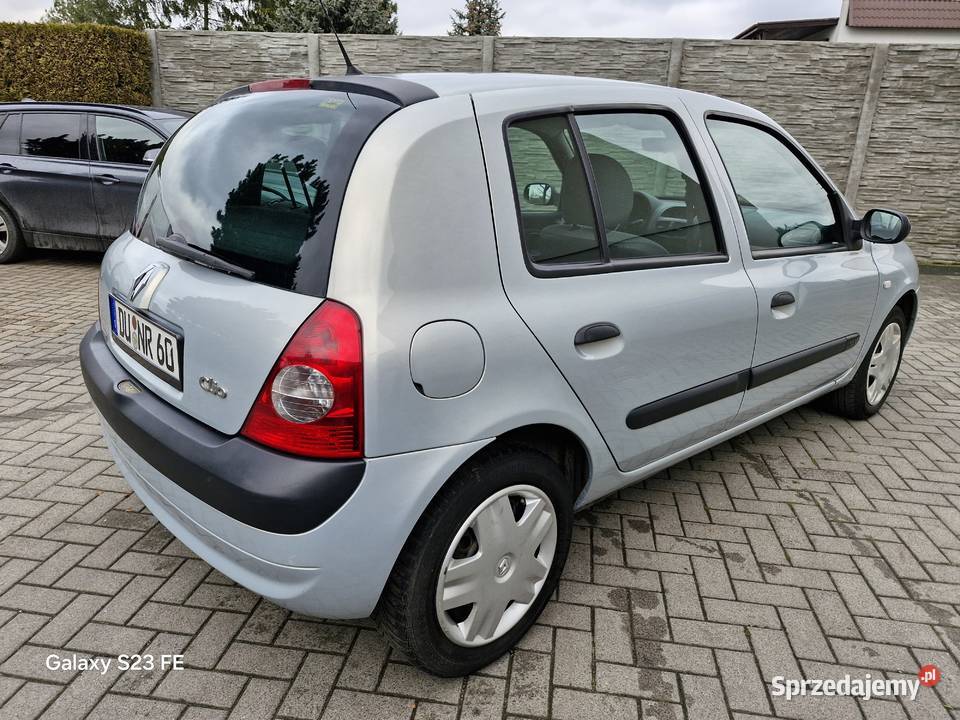 RENAULT CLIO 12benz75 KLIMATYZACJA Zadbane Rydzyna