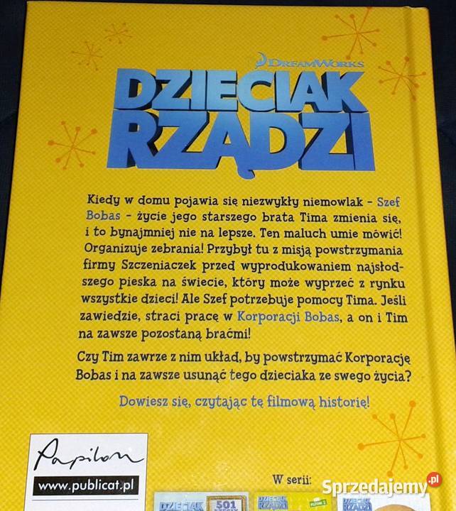 Dzieciak rządzi Opowieść filmowa DreamWorks Chełm