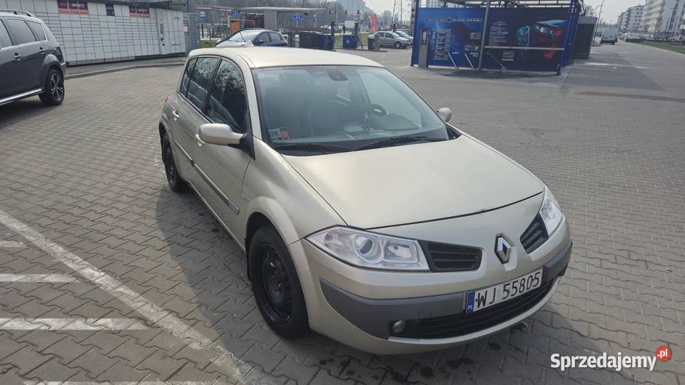 Renault Megane Gaz nieuszkodzony Warszawa