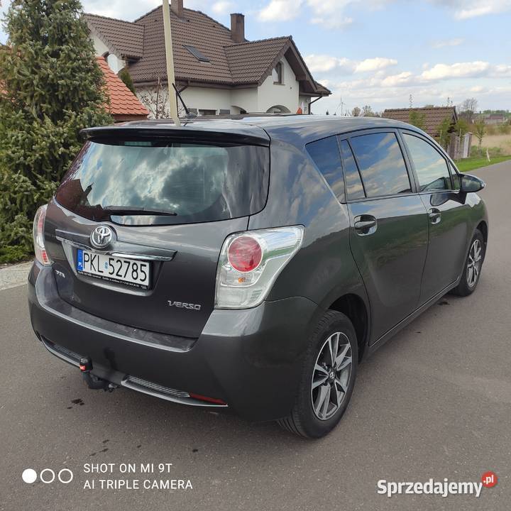 Toyota Verso 7 osobowy bluetooth Koło
