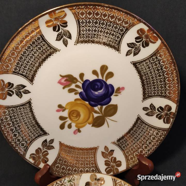 Kolekcjonerski Zestaw Śniadaniowy WINTERLING Porcelana i szkło