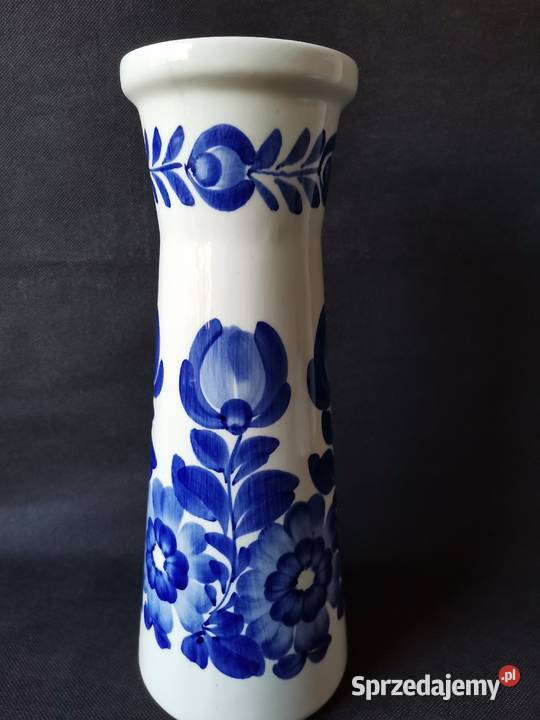 Stary wazon w kwiaty fajans Koło PRL śląskie