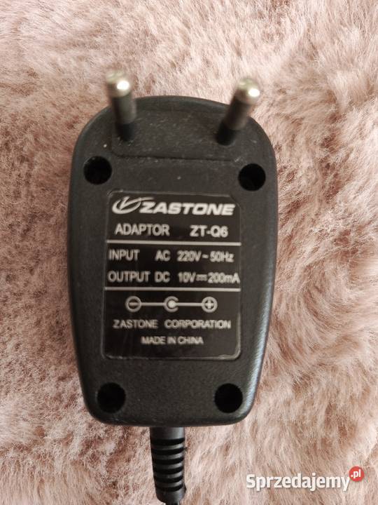 ŁADOWARKA Adapter ZASTONE ZTQ6 AC 220V50Hz DC Tychy