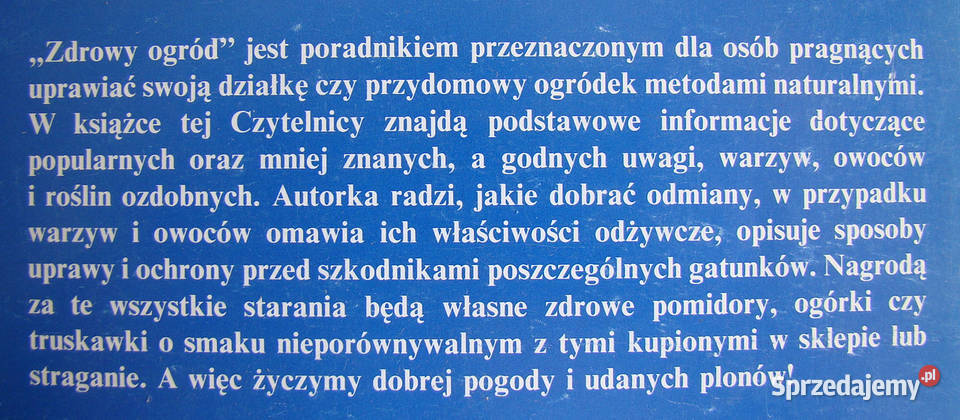 Zdrowy ogród Nina Grella miękka małopolskie