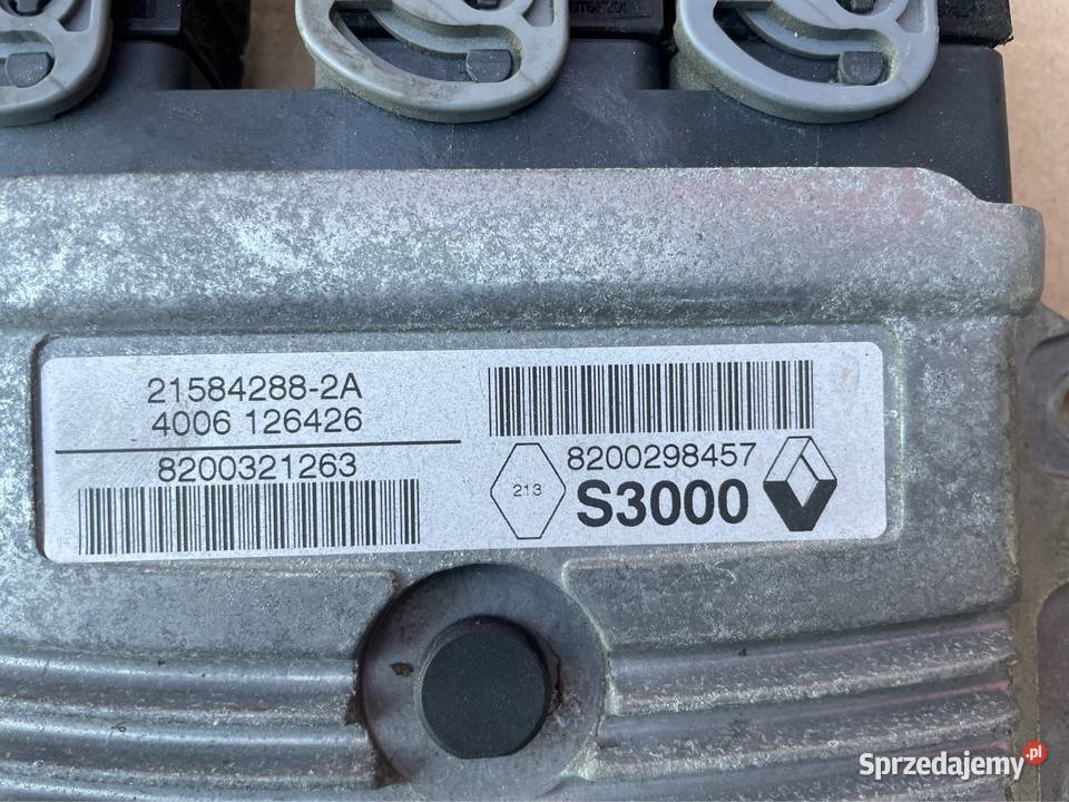 Renault scenic 2 II komputer silnika 8200298457 Szczecin