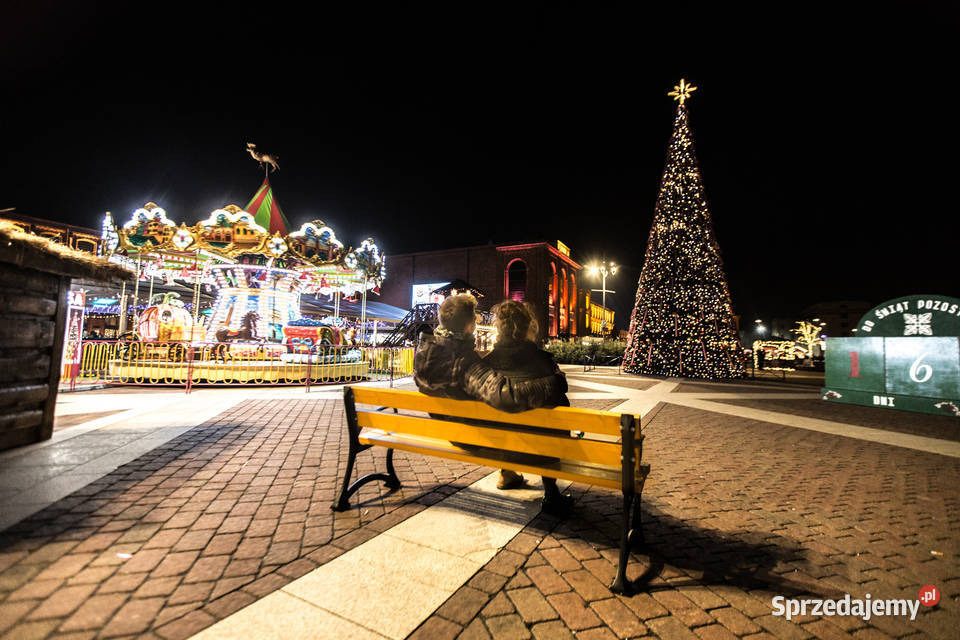 miejska parkowa ławka nogi żeliwne gartenbank Gołdap