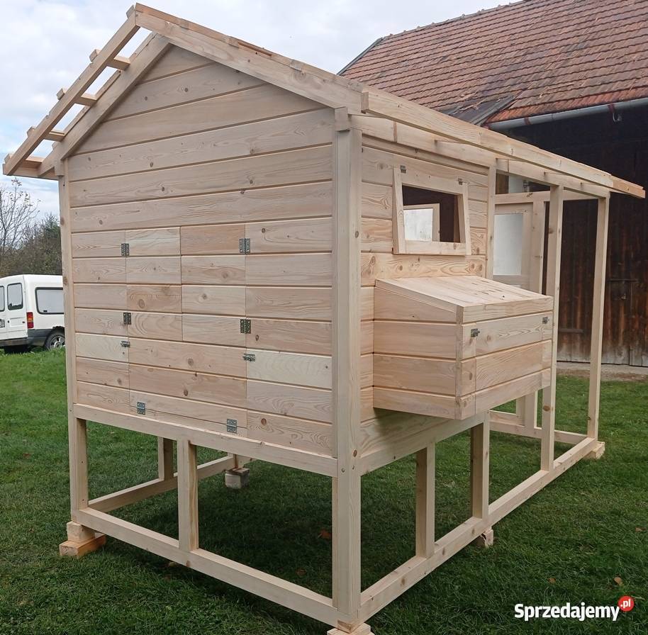 Kurnik drewniany woliera kury małopolskie Gorlice sprzedam