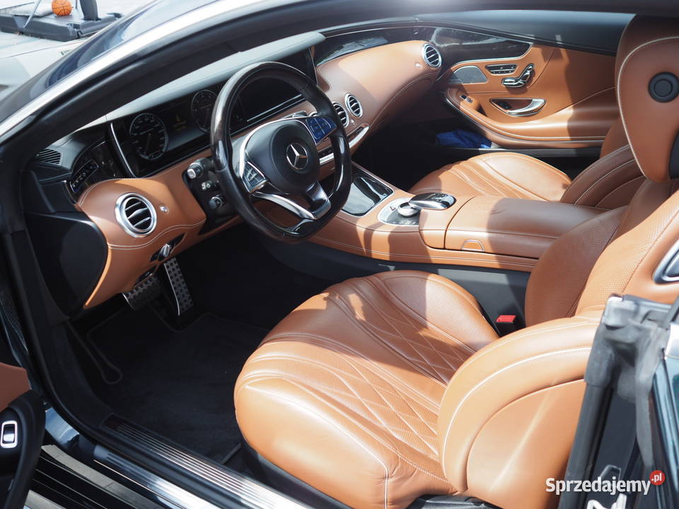 MercedesBenz S 63 AMG 4MATIC Coupe skrzynia podgrzewane fotele Stęszew