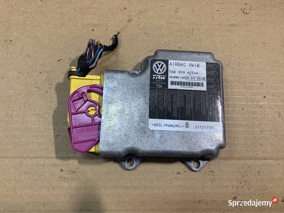 Moduł sensor poduszek airbag 5N0959655AA vw Szczecin