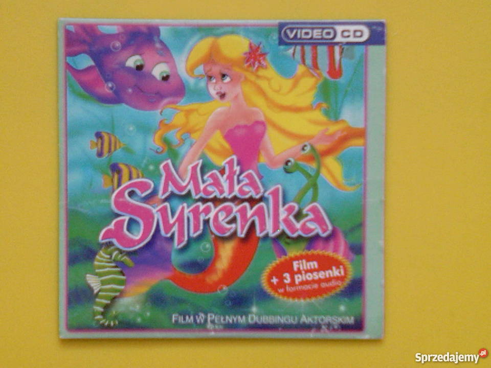 Film Video / CD - Mała Syrenka (film + 3 Piosenki) Gdańsk - Sprzedajemy.pl