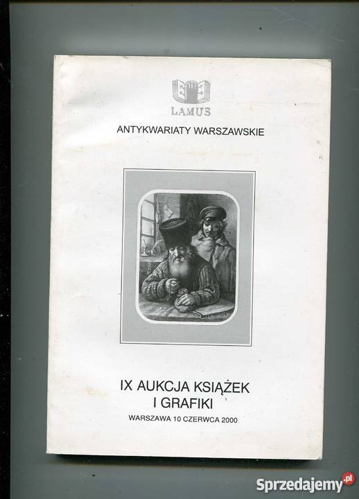 IX Aukcja Książek i Grafiki Lamus Rok wydania 2000 Szczecin