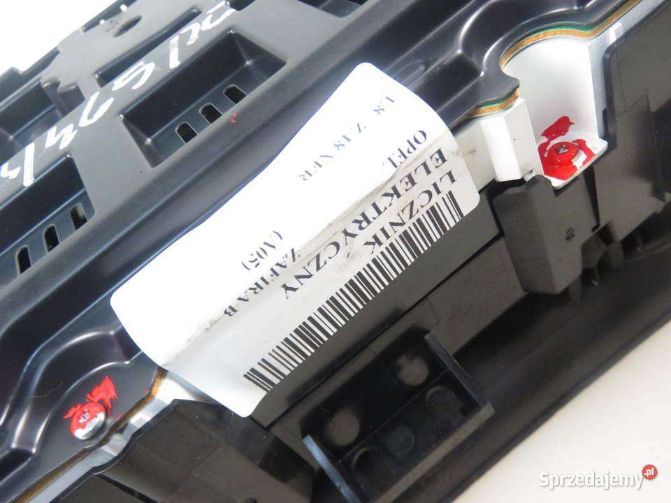 LICZNIK OPEL ZAFIRA B A05 18 Z 18 XER 13230575 osobowe małopolskie sprzedam