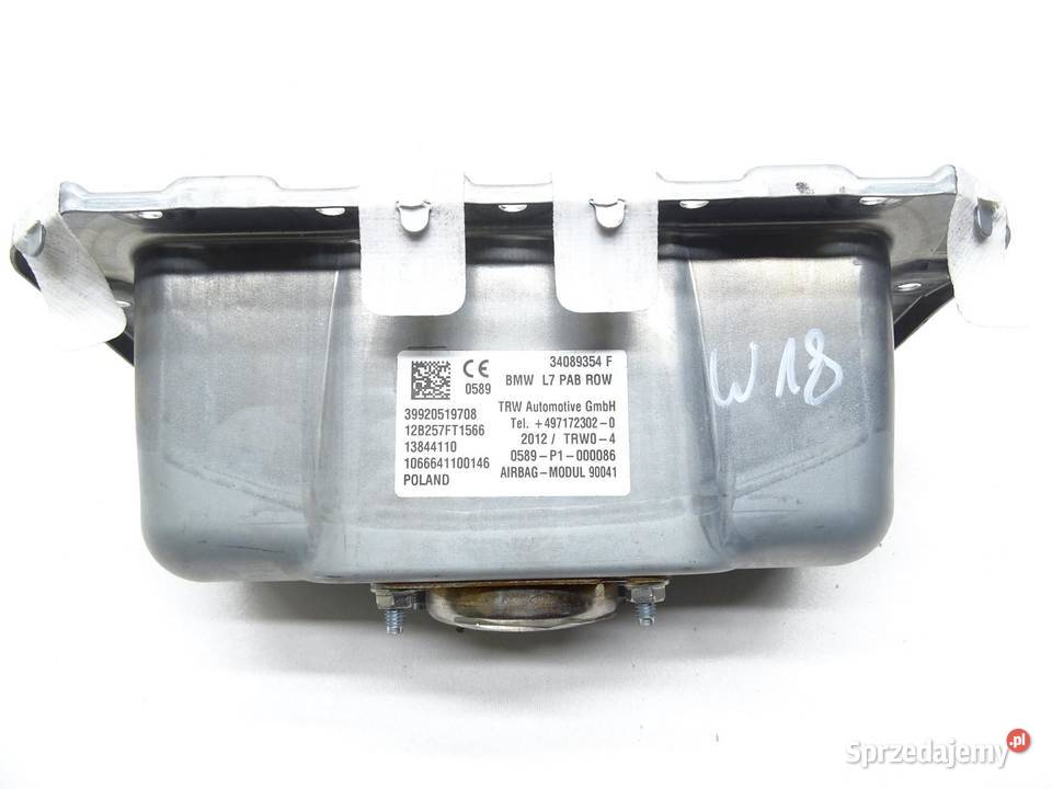 PODUSZKA POWIETRZNA AIRBAG PASAŻERA 34089354F małopolskie