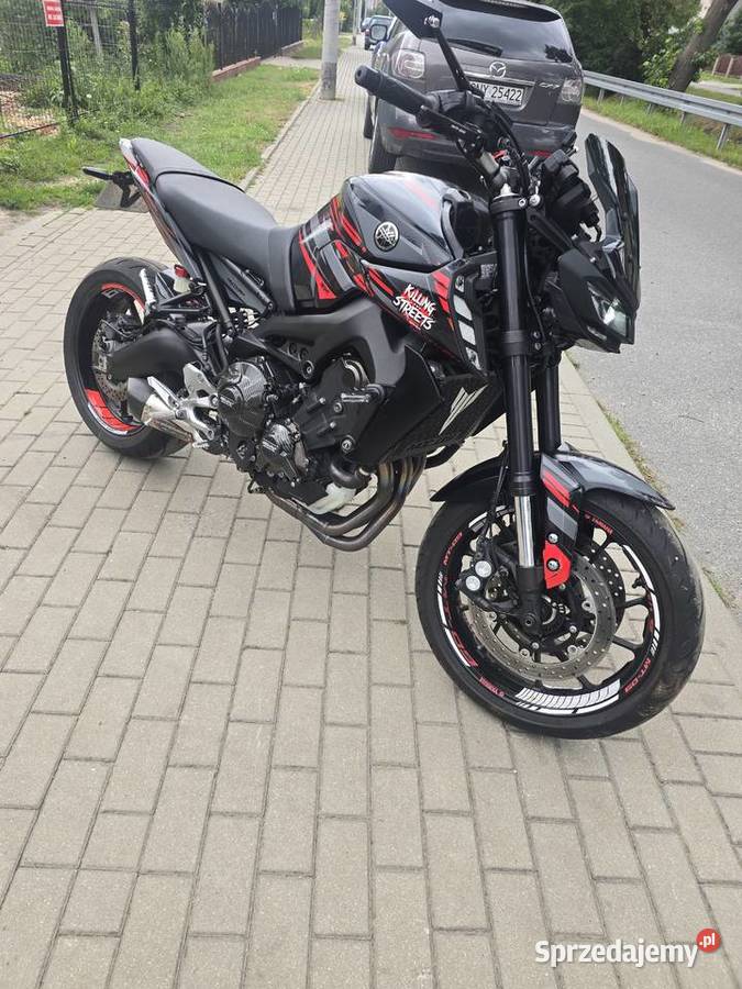 Yamaha MT09 2018 QS Nowe Opony S23 Napęd Nysa