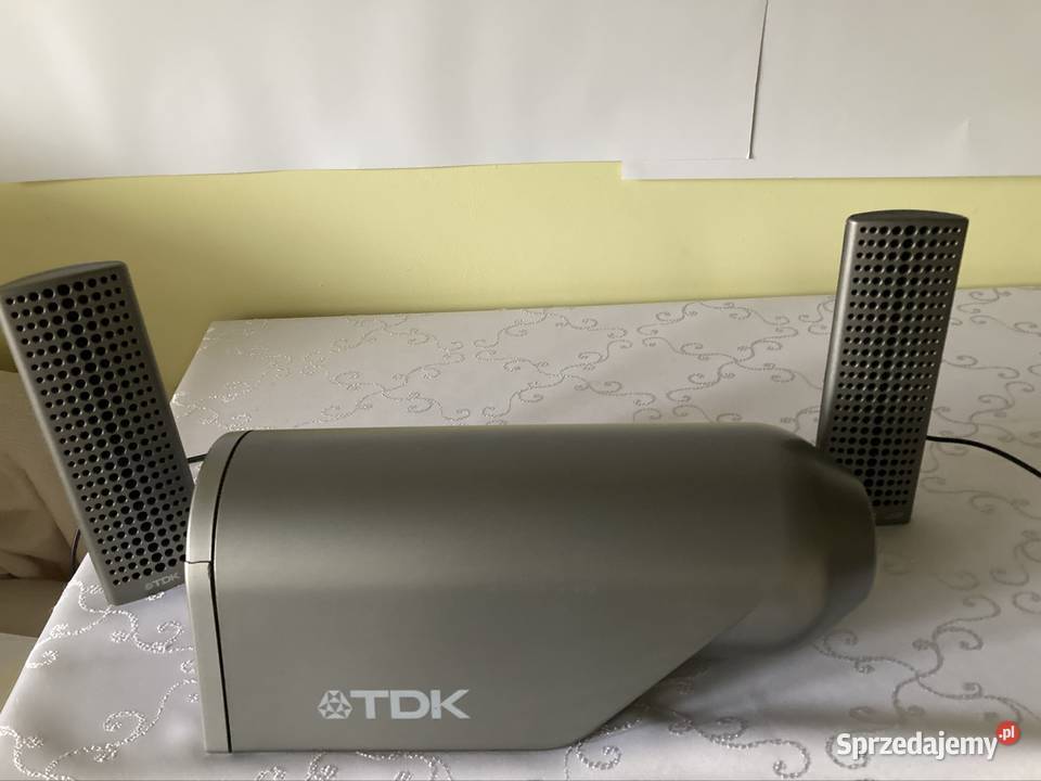 Głośniki Komputerowe Kolumny plus Subwoofer TDK MMS-XS60WB Instrukcja Obsł.