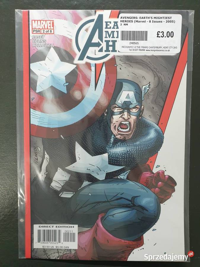 Avengers Earths Mightest Heroes 7 komiksów Amerykańskie