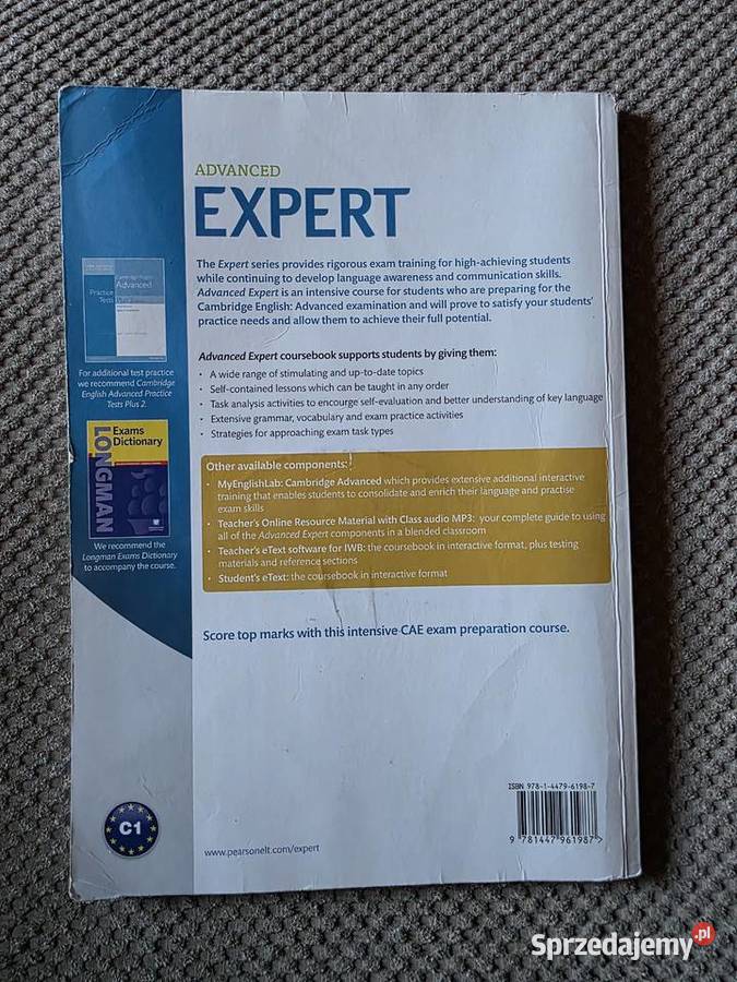 Advanced Expert coursebook with audio CDs 14 Kraków