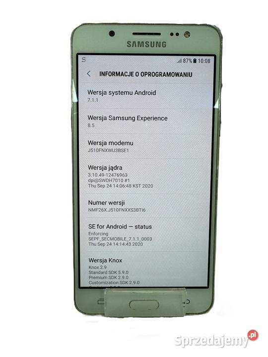 Smartfon Samsung Galaxy J5 2016 Elbląg