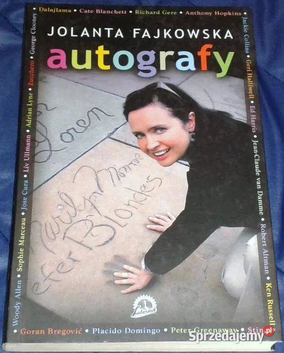 Autografy Jolanta Fajkowska Chełm sprzedam