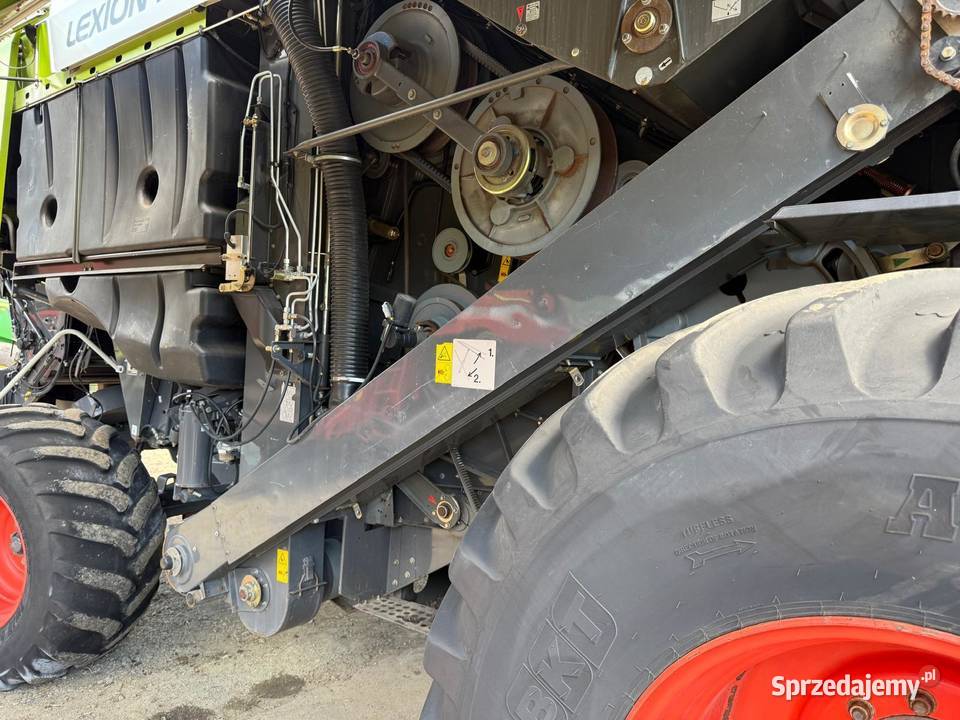 Kombajn zbożowy Claas Lexion 580 heder V750 Nowa Ruda