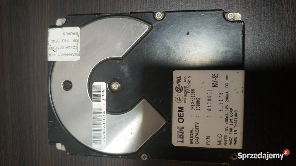 IBM 85G3623 1GB 54K SCSI 50PIN 35 DPES31080 kujawsko-pomorskie