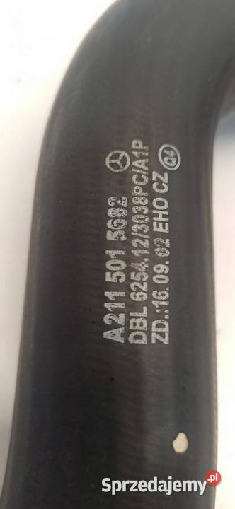 MERCEDES W211 RURA PRZEWÓD WODY A2115015682