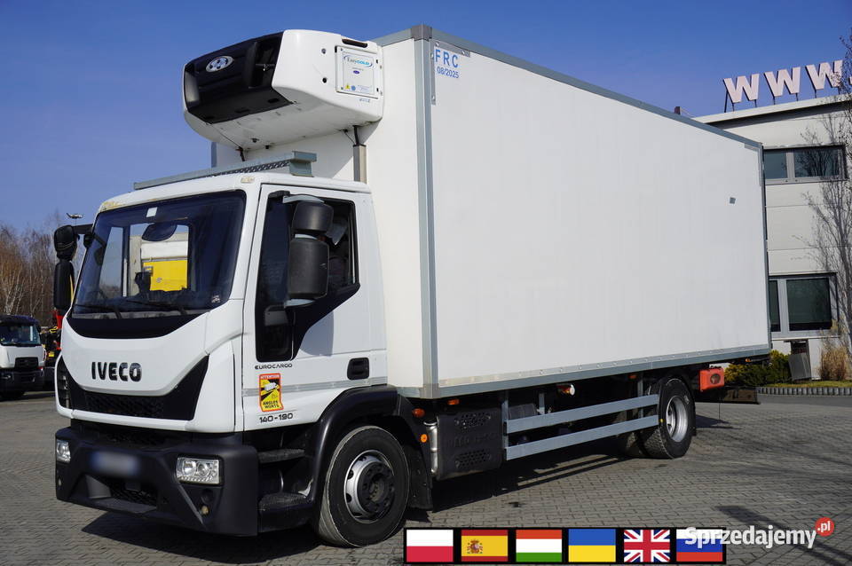 Iveco Eurocargo 140190 4x2 E6 Chłodnia hakowa Kraków sprzedam