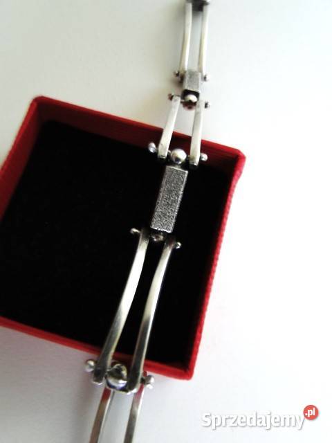 Antyk niepowtarzalna bransoletka srebro 938 mazowieckie