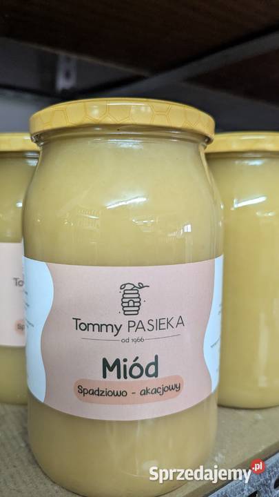 Miód z własnej rzemieślniczej pasieki wielkopolskie Gostyń