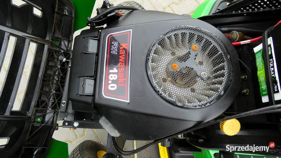 Traktorek kosiarka JOHN DEERE X305R Kawasaki 2 Świnice Warckie
