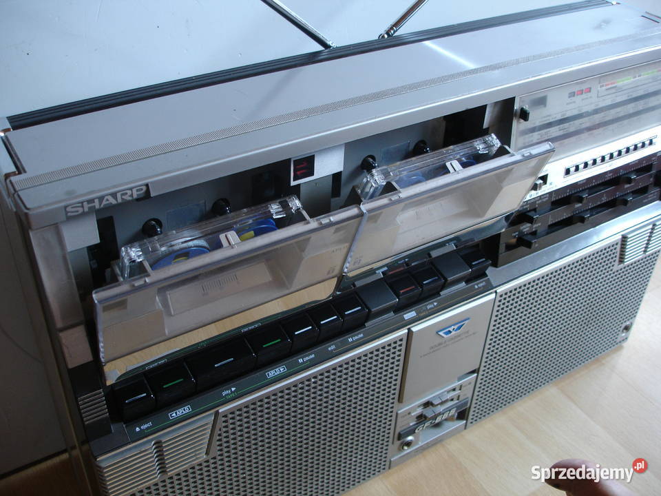Radiomagnetofon SHARP GF666 lubuskie Zielona Góra