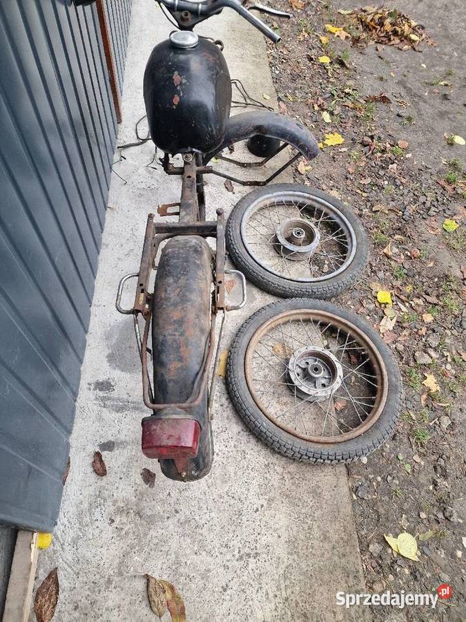 Rama Czesci wsk 125 garbuska 1973r WSK lubelskie Wola Uhruska