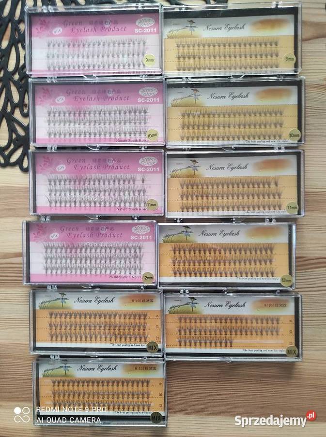 Kępki rzęs Nowe Aleksandrowo