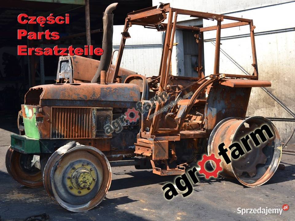 John Deere 1950 części skrzynia biegów silnik Byków