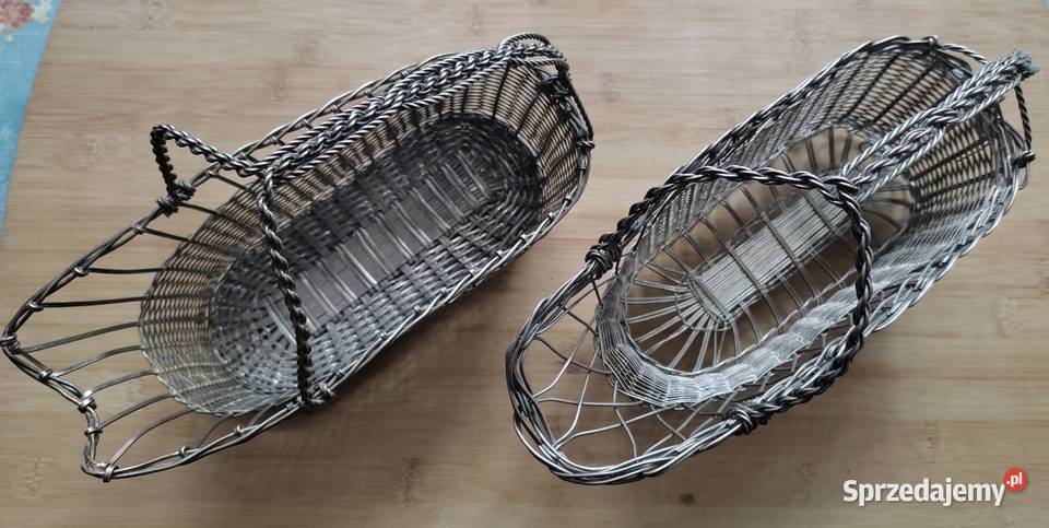 Koszyk platerowany na butelkę wina podlaskie sprzedam