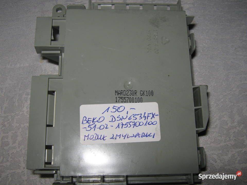 BEKO DSN6534FX5102 1755700100 MODUŁ ZMYWARKI Zmywarki